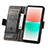 Leather Case Stands Flip Cover Holder S10D for Sharp Aquos R8