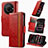 Leather Case Stands Flip Cover Holder S10D for Sharp Aquos R8s Pro