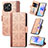 Leather Case Stands Flip Cover Holder S11D for Huawei Honor 60 SE 5G