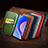 Leather Case Stands Flip Cover Holder S12D for Huawei Enjoy 50 Pro