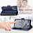 Leather Case Stands Flip Cover Holder S12D for Nokia X30 5G