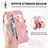 Leather Case Stands Flip Cover Holder S14D for Motorola Moto G13