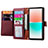 Leather Case Stands Flip Cover Holder S15D for Sharp Aquos R8