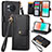 Leather Case Stands Flip Cover Holder S15D for Sharp Aquos R8