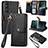 Leather Case Stands Flip Cover Holder S15D for Sony Xperia 1 V