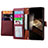 Leather Case Stands Flip Cover Holder S16D for Samsung Galaxy S24 5G