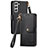 Leather Case Stands Flip Cover Holder S16D for Samsung Galaxy S24 Plus 5G