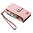 Leather Case Stands Flip Cover Holder S16D for Samsung Galaxy S24 Ultra 5G