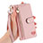 Leather Case Stands Flip Cover Holder S16D for Samsung Galaxy S24 Ultra 5G