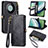 Leather Case Stands Flip Cover Holder S17D for Huawei Mate 60