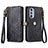 Leather Case Stands Flip Cover Holder S17D for Motorola Moto Edge Plus (2022) 5G