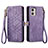 Leather Case Stands Flip Cover Holder S17D for Motorola Moto G53 5G