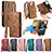 Leather Case Stands Flip Cover Holder S17D for Nokia G400 5G