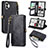 Leather Case Stands Flip Cover Holder S17D for Nothing Phone 2