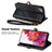 Leather Case Stands Flip Cover Holder S17D for Samsung Galaxy S20 FE 4G