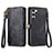 Leather Case Stands Flip Cover Holder S17D for Samsung Galaxy S22 5G