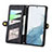 Leather Case Stands Flip Cover Holder S17D for Samsung Galaxy S22 5G