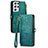 Leather Case Stands Flip Cover Holder S17D for Samsung Galaxy S24 Ultra 5G