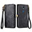 Leather Case Stands Flip Cover Holder S17D for Sharp Rouvo V