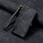 Leather Case Stands Flip Cover Holder S18D for Google Pixel 8 5G Black