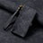 Leather Case Stands Flip Cover Holder S18D for Huawei Mate 60 Black