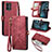 Leather Case Stands Flip Cover Holder S18D for Motorola Moto G14