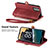 Leather Case Stands Flip Cover Holder S18D for Nokia G400 5G