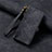Leather Case Stands Flip Cover Holder S18D for Realme 11 5G Black