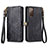 Leather Case Stands Flip Cover Holder S18D for Samsung Galaxy S20 FE (2022) 5G