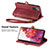 Leather Case Stands Flip Cover Holder S18D for Samsung Galaxy S20 FE 4G