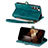 Leather Case Stands Flip Cover Holder S18D for Samsung Galaxy S24 5G