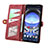 Leather Case Stands Flip Cover Holder S18D for Sharp Aquos R8