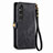 Leather Case Stands Flip Cover Holder S18D for Sony Xperia 1 V