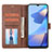 Leather Case Stands Flip Cover Holder SY1 for Oppo A16