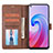 Leather Case Stands Flip Cover Holder SY1 for Oppo Reno8 Lite 5G