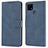 Leather Case Stands Flip Cover Holder SY1 for Realme 7i RMX2193 Blue