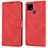 Leather Case Stands Flip Cover Holder SY1 for Realme C12 Red