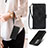 Leather Case Stands Flip Cover Holder T04D for Samsung Galaxy S21 5G