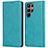 Leather Case Stands Flip Cover Holder T04D for Samsung Galaxy S22 Ultra 5G