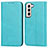 Leather Case Stands Flip Cover Holder T06D for Samsung Galaxy S22 5G
