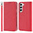 Leather Case Stands Flip Cover Holder T08D for Samsung Galaxy S21 5G