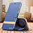 Leather Case Stands Flip Cover Holder TB1 for Huawei Mate 60 Pro+ Plus Blue