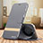 Leather Case Stands Flip Cover Holder TB1 for Huawei Mate 60 Pro+ Plus Gray