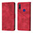 Leather Case Stands Flip Cover Holder Y01B for Huawei P Smart Z (2019) Red