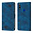 Leather Case Stands Flip Cover Holder Y01B for Huawei Y9 Prime (2019) Blue