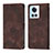 Leather Case Stands Flip Cover Holder Y01B for OnePlus 10R 5G