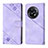 Leather Case Stands Flip Cover Holder Y01B for OnePlus 11R 5G Purple