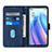 Leather Case Stands Flip Cover Holder Y01B for Oppo Reno7 5G