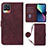 Leather Case Stands Flip Cover Holder Y01B for Realme 8 4G