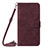 Leather Case Stands Flip Cover Holder Y01B for Realme 8 4G